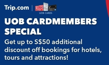 Trip.com UOB Cardmembers Promo Codes