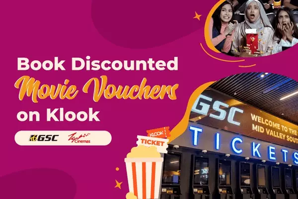 Klook Discounted TGV & GSC Movie Tickets