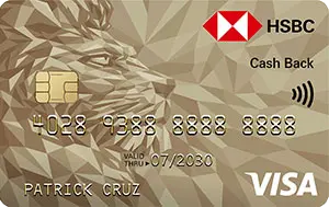 HSBC Gold Visa Cash Back Credit Card Philippines
