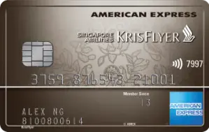 The American Express Singapore Airlines KrisFlyer Ascend Credit Card