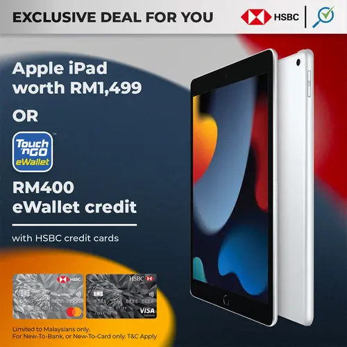 Malaysia HSBC Credit Cards Promotion until July 31