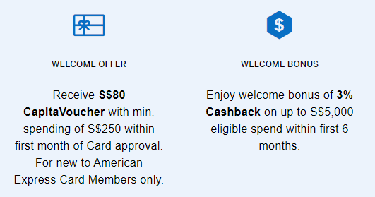 American Express True Cashback Card Welcome Gift